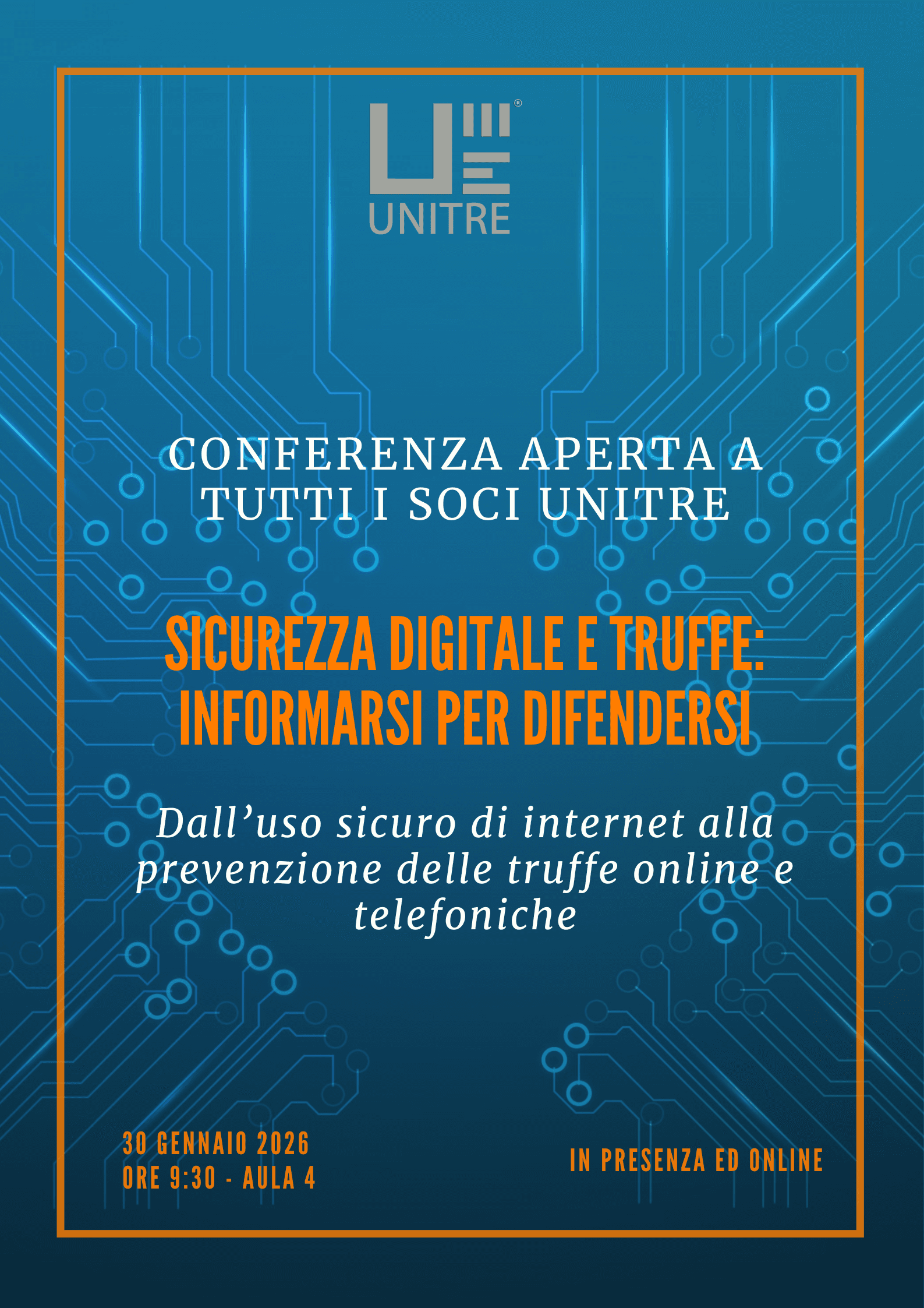 Conferenza aperta a tutti